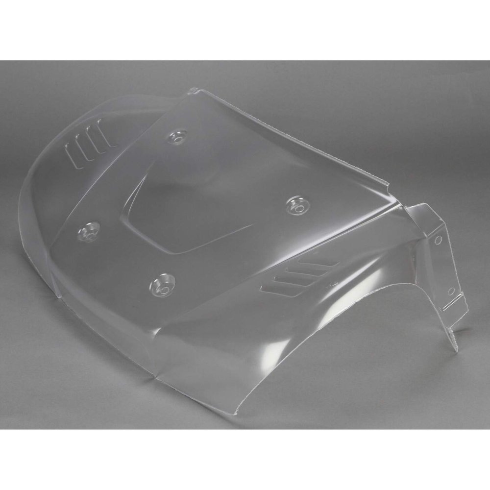 Losi Hood/Front Body Section 5T Front Fender, Clear