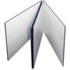ASHLEY PRODUCTIONS Folding Blank Game Board with Blue Pebble Cover view 1