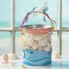 Clear Paint Can Containers with Metal Lids (Set of 6 Plastic Buckets) Great for Party Favors, Decor and DIY Projects view 3