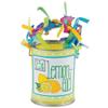 Clear Paint Can Containers with Metal Lids (Set of 6 Plastic Buckets) Great for Party Favors, Decor and DIY Projects view 4