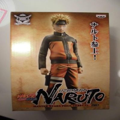 Banpresto Naruto Shippuden Master Stars Piece 9.8" Naruto Uzumaki Figure