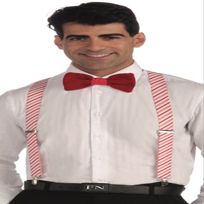 Forum Novelties Candy Cane Suspenders