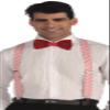 Forum Novelties Candy Cane Suspenders view 1