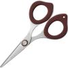 Kokuyo Clippy Non-Stick Scissors with Clip - Brown view 1