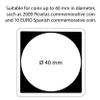 Lighthouse - QUADRUM Square Coin Capsules with Snaplock Closure for 40 mm Coins - Pack of 10 view 2