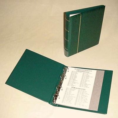 Kobra Mnzenalben-Binder, leer Nr. FB rot