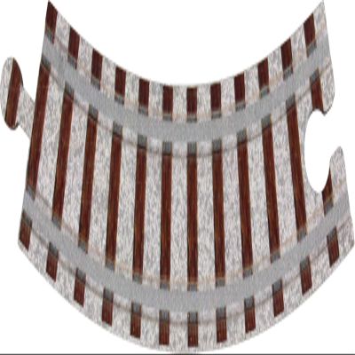 Wooden Train Track - Curved - Made in USA - 2 Pack