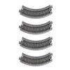 Kato USA Model Train Products UNITRACK Compact Tracks (4-Piece), 150mm/(6") Radius/45-Degree view 1