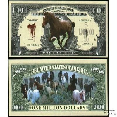 (10) Wild Horse Million Dollar Bill
