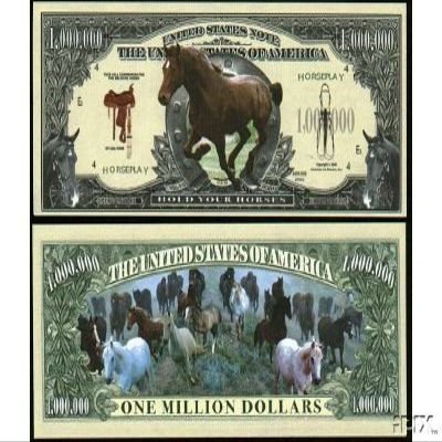 (10) Wild Horse Million Dollar Bill