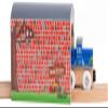 Orbrium Wooden Train Track Accessories Large Wooden Train Tunnel Track Solid Wood Compatible with Thomas The Tank Brio Mellisa and Doug IKEA Railways STEM Toys for Kids Toddlers view 1