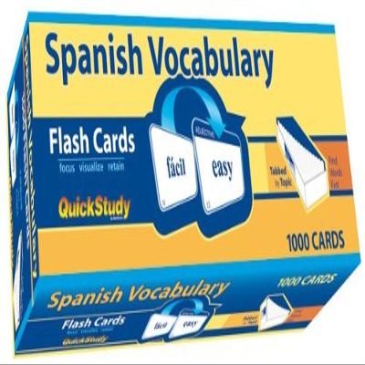BarCharts- Inc. 9781423203612 Spanish Vocabulary- Pack of 2