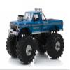 1974 F 250 Ranger XLT Monster Truck with 66-Inch Tires Blue Bigfoot #1" "Kings of Crunch Series 1/18 Diecast Model Car by Greenlight 13541 view 1