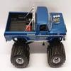 1974 F 250 Ranger XLT Monster Truck with 66-Inch Tires Blue Bigfoot #1" "Kings of Crunch Series 1/18 Diecast Model Car by Greenlight 13541 view 3