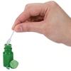 Green Hexagon Shaped Mini Bubble Bottles - Party Favors and Toys - Bulk Set of 48 Pieces view 3
