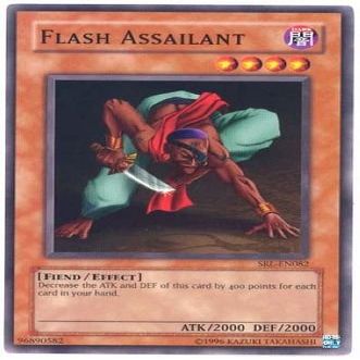 YU-GI-OH! - Flash Assailant (SRL-EN082) - Spell Ruler - Unlimited Edition - Common
