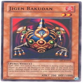 YU-GI-OH! - Jigen Bakudan (SRL-074) - Spell Ruler - Unlimited Edition - Common