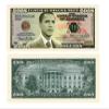 (100) Barack Obama 2008 Commemorative Dollar Bill view 1