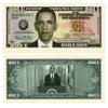 (100) Barack Obama 2011 Commemorative Dollar Bill view 1