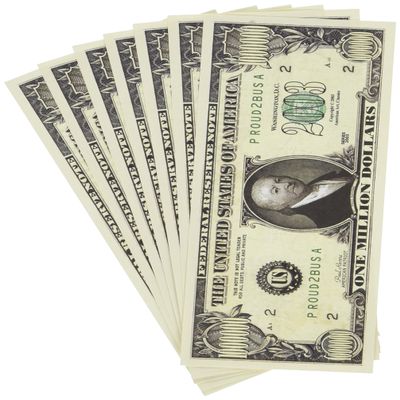 (100) Patriot Million Dollar Bill