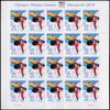2010 WINTER OLYMPICS ~ VANCOUVER BRITISH COLUMBIA CANADA ~ SNOWBOARDING #4436 Pane of 20 x 44 US Postage Stamps view 1