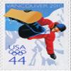 2010 WINTER OLYMPICS ~ VANCOUVER BRITISH COLUMBIA CANADA ~ SNOWBOARDING #4436 Pane of 20 x 44 US Postage Stamps view 2