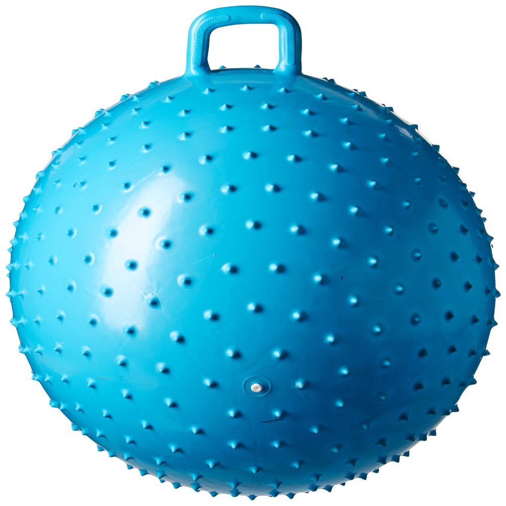 36" Knobby Bouncy Ball with Handle (Colors may vary)