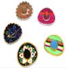 5" Mexican Decorative Mini Charro Felt Hat 5 Pack Set Fiesta Assortment view 2
