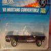 1995 Hotwheels #455 65 Mustang Convertible view 1