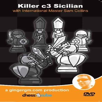 Killer c3 Sicilian - IM Sam Collins Chess Video Bundled with Art of War DVD