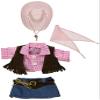 Cowgirl with Pink Hat and Scarf Fits Most 8"-10" Stuffed Animals view 2