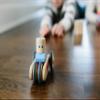 Tegu Magnetic Wooden Blocks, Wheels Accessory, 4-Pack (TEGM12059) view 2