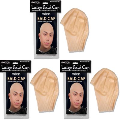 Mehron Makeup Professional Latex Bald Cap