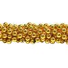 60" 18mm Round Metallic Gold Mardi Gras Beads Dozen (12 Necklaces) view 3