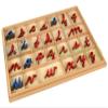 Kid Advance Montessori Cursive Moveable Alphabets with Box view 1