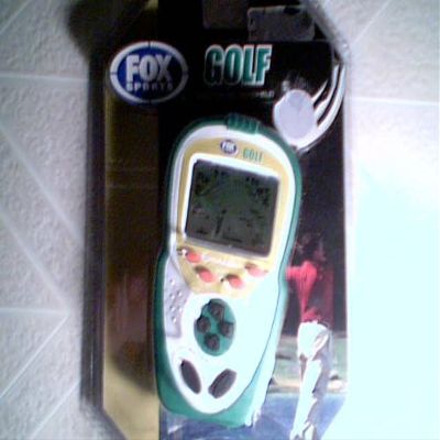2007 Twentieth Century Fox Film Corporation Excalibur Electronics, Inc. Excalibur Fox Sports Golf LCD Hand-Held Game Model No. FX206-CS