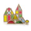 Guidecraft Jr. Rainbow Blocks: 40 Piece Set - Kids Learning & Educational Toys, Stacking Blocks view 4