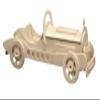 Donau Elektronik M865 Wood Design 4 pcs. Vintage Cars, Multi-Colour view 3