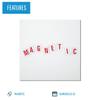 MasterVision Magnetic Letters, 1/2" x 3/4", Red on White, 120 Pieces view 3