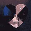 AKBIK Heart-Facet.40mmClear view 1