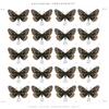 USPS Baltimore Checkerspot Butterfly Sheet of 20 65 Cent Stamps Scott 4603 view 1