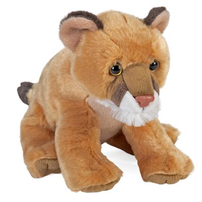 Wild Republic Mountain Lion Plush, Stuffed Animal, Plush Toy, Gifts for Kids, Cuddlekins, 8 Inches