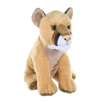 Wild Republic Mountain Lion Plush, Stuffed Animal, Plush Toy, Gifts for Kids, Cuddlekins 12 Inches