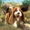 Folkmanis Basset Hound Hand Puppet , Brown, White, Black view 3