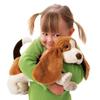Folkmanis Basset Hound Hand Puppet , Brown, White, Black view 4