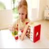 Hape Wooden Doll House Furniture Children's Room with Accessories| 1:12 Scales Miniature Dollhouse Furniture view 4