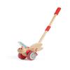 Award Winning Hape Butterfly Wooden Push and Pull Walking Toy, L: 6.3, W: 5.8, H: 22.2 inch, Red view 1
