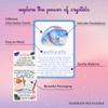 Crystal Healing Deck- Complete Guide to Meaning & Uses of Crystal, Stones, and Gems - 54 Crystal Oracle Cards - Enhance Your Body Care Routine & Energize Your Life view 3