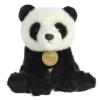 Aurora Realistic Miyoni Panda Stuffed Animal - Lifelike Details Make a Cherished Companion - Perfect for Decorating Bedrooms or Classrooms - Black 6 Inches view 2