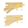 Bigjigs Rail Mechanical Switches (Pack of 2) - Other Major Wooden Rail Brands are Compatible view 2